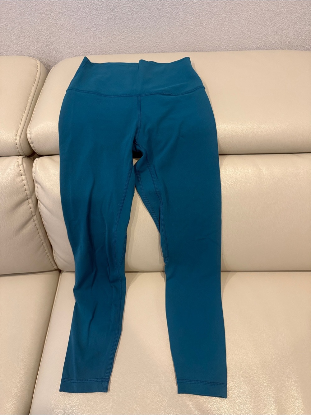 Lululemon Teal Blue Leggings Pants Size 4